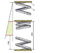 6.1.7.6 Пружина передней подвески
